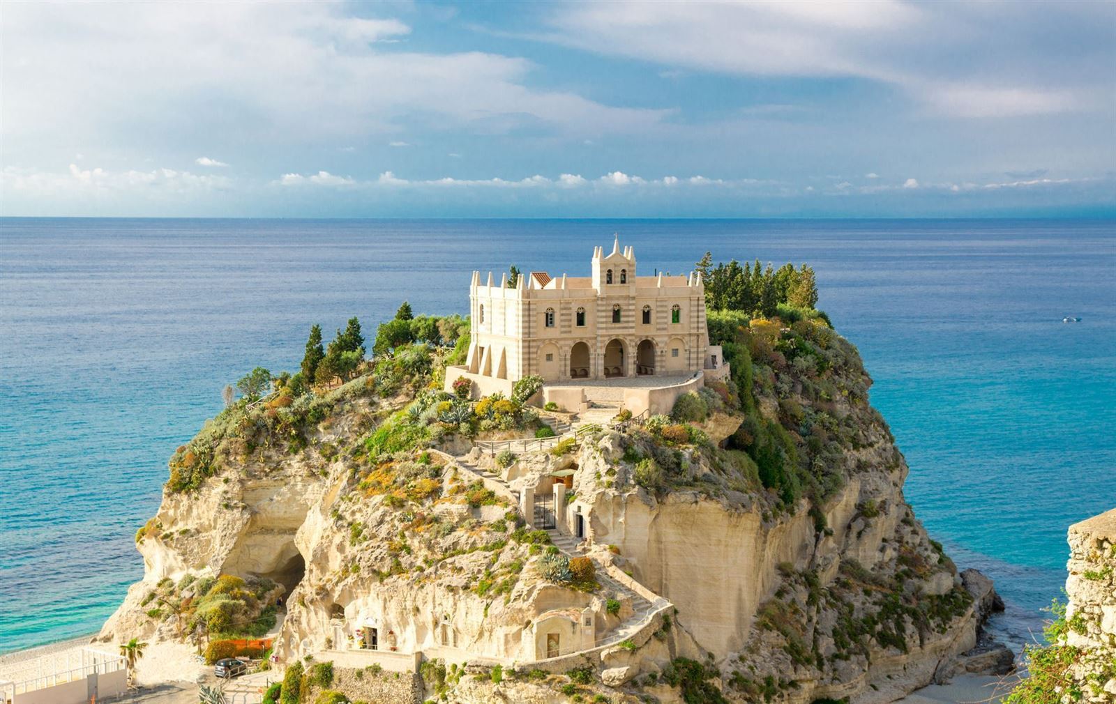 Italien Kalabrien Tropea Kirche Santa Maria